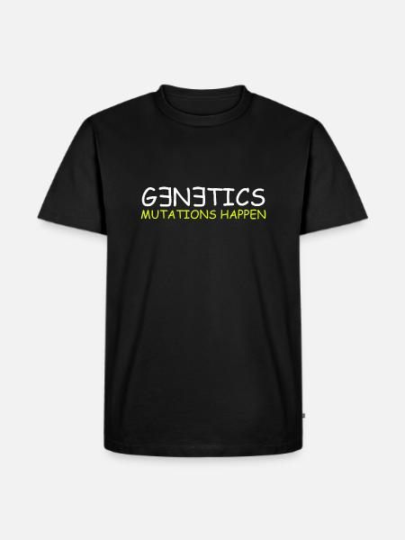Genetics Mutations Happen - Men's Premium T-Shirt - black