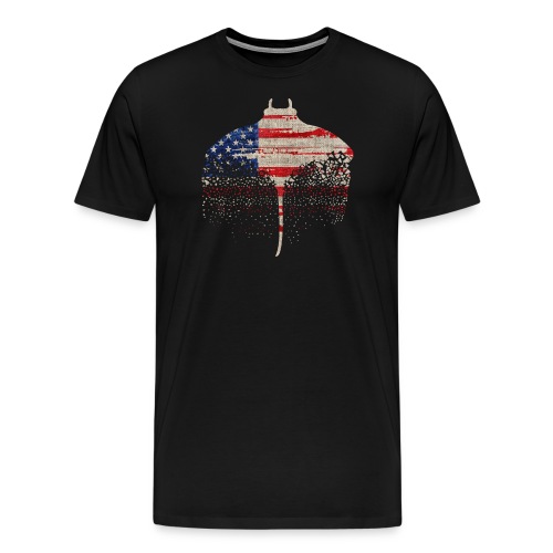 South Carolina Independence Stingray, Dark - Men's Premium T-Shirt