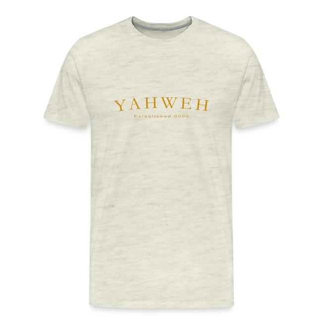 Yahweh Established 0000 in Gold