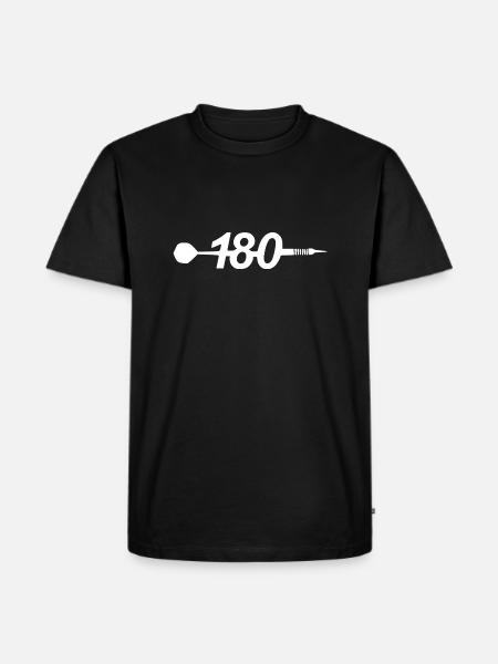 180 darts2 - Men's Premium T-Shirt - black