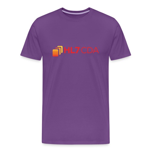 HL7 CDA Logo - Men's Premium T-Shirt