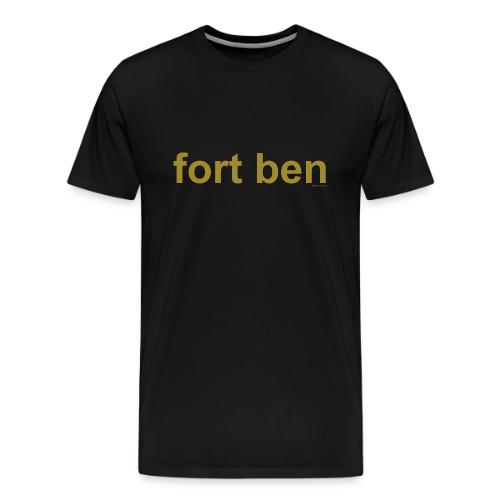fort ben gold - Men's Premium T-Shirt