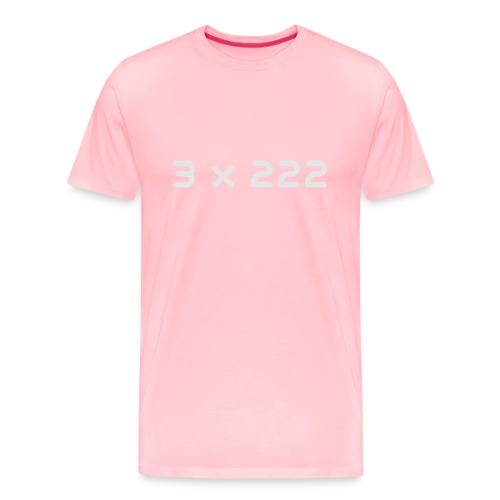 3 x 222 - Men's Premium T-Shirt