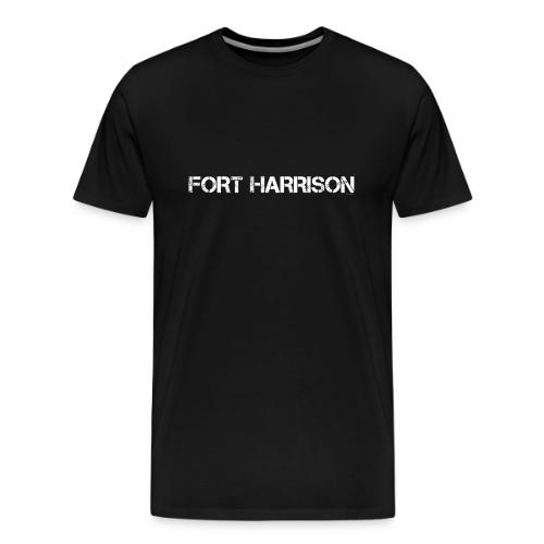 FORT HARRISON, white captureit - Men's Premium T-Shirt