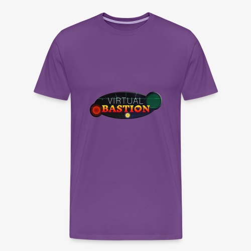 Virtual Bastion: Space Logo - Men's Premium T-Shirt