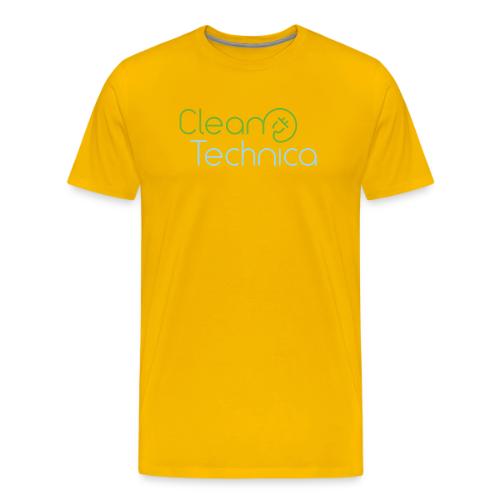 CleanTechnica Logo 2 - Men's Premium T-Shirt