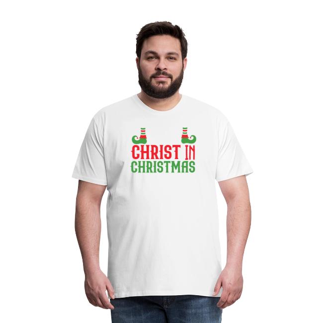Keep CHRIST in CHRISTMAS T-shirt design