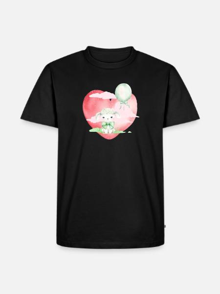 Baby Lamb - Men's Premium T-Shirt - black