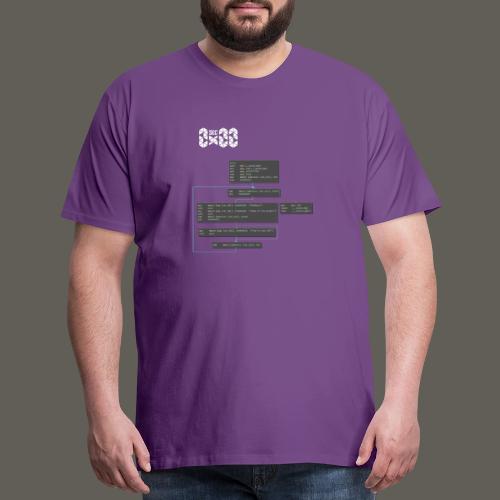 0x00sec Disassembled - Concept Mk1 - WIP - Men's Premium T-Shirt