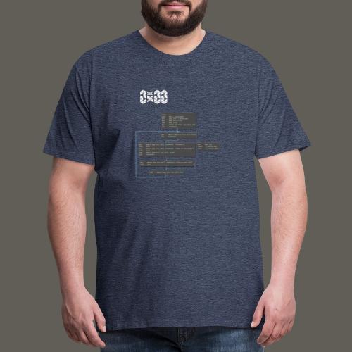 0x00sec Disassembled - Concept Mk1 - WIP - Men's Premium T-Shirt