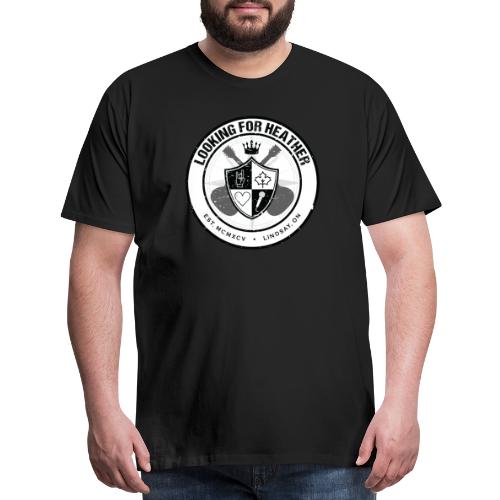 Looking For Heather - Crest Logo - Men's Premium T-Shirt