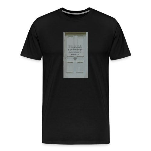 Revelation 3:20 - Men's Premium T-Shirt
