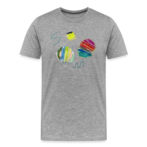 Three basketballs. - Men's Premium T-Shirt