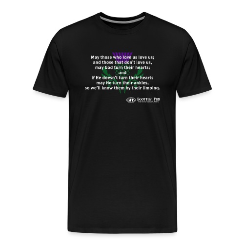 Scottish Proverb - Men's Premium T-Shirt