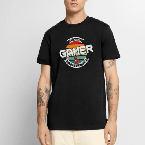 So Many Games, So Little Time - Men's Premium T-Shirt