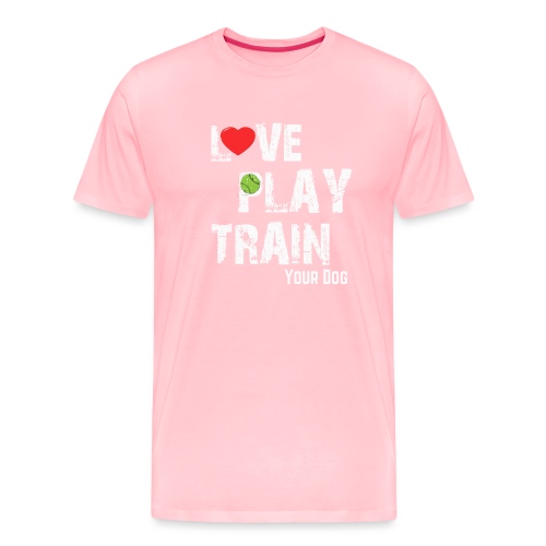 Love.Play.Train Your dog - Men's Premium T-Shirt