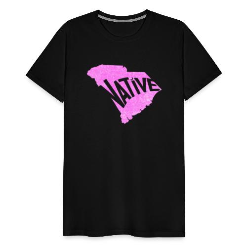 South Carolina Native_Pink - Men's Premium T-Shirt