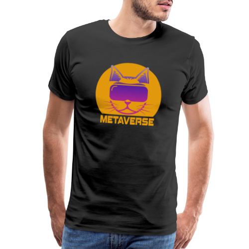 Metaverse Cat - Men's Premium T-Shirt