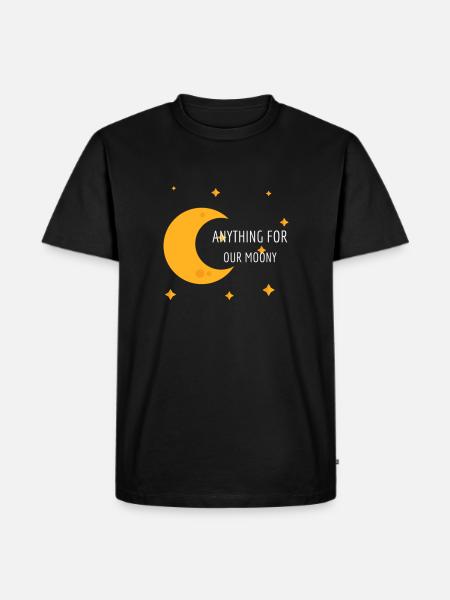 anything for our moony - Men's Premium T-Shirt - black