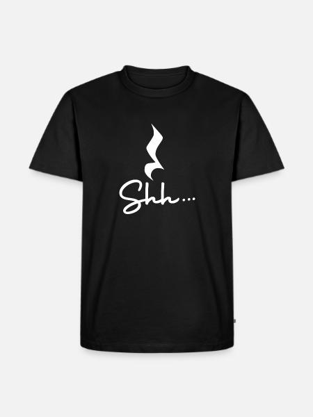 Musical Rest Notation - Men's Premium T-Shirt - black