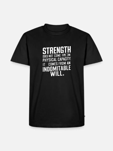 Motivation Quotes - Men's Premium T-Shirt - black