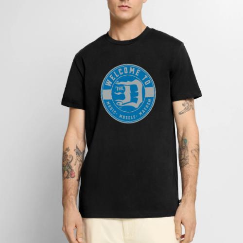 Welcome to the D® Badge 5 - Men's Premium T-Shirt