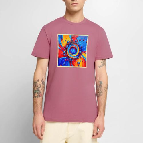 Vibrant Berry Vortex - Men's Premium T-Shirt