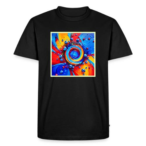 Vibrant Berry Vortex - Men's Premium T-Shirt