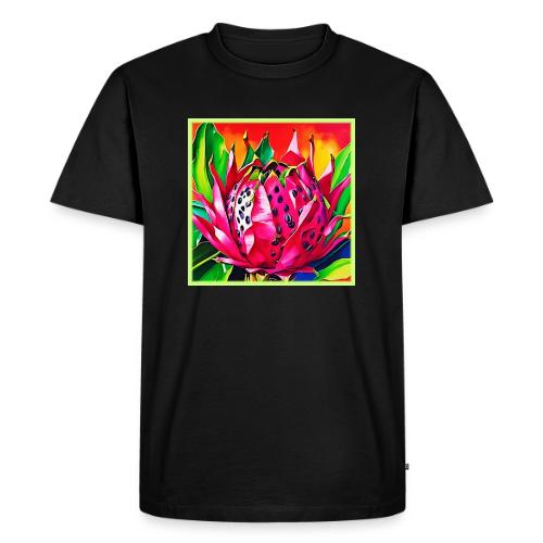 Exotic Dragon Fruit Bloom - Men's Premium T-Shirt