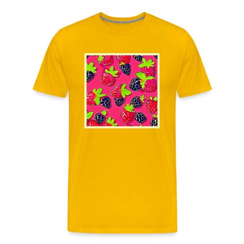 Berry Patch: Sweet Design - Men's Premium T-Shirt