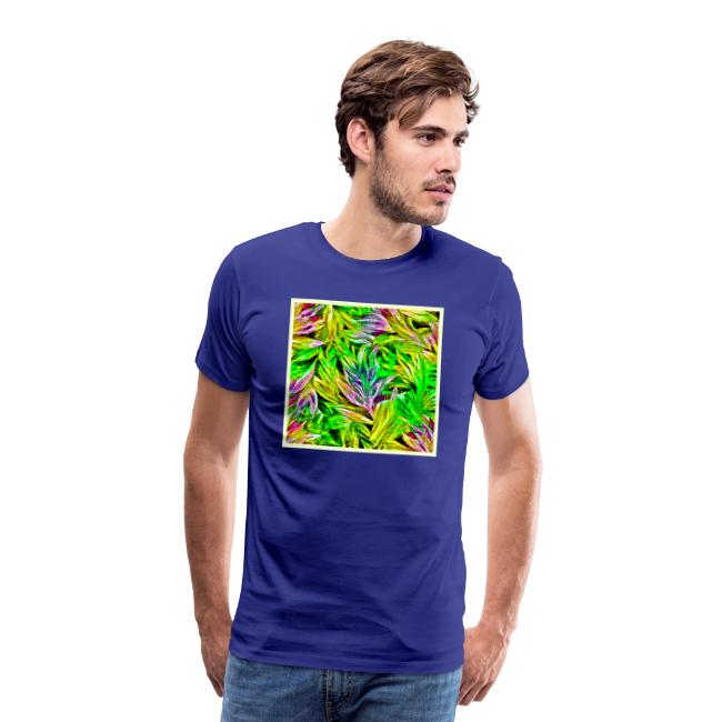 Vibrant Plant Strokes Design