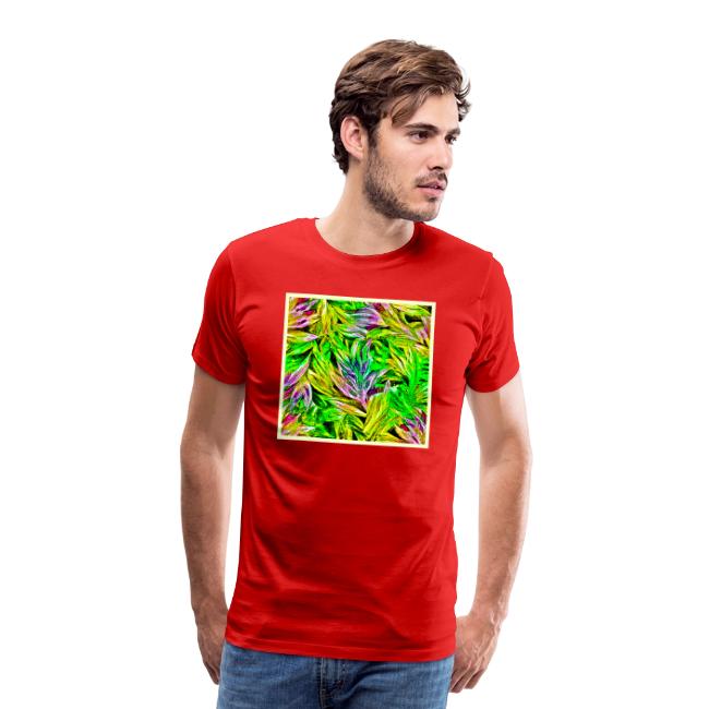 Vibrant Plant Strokes Design