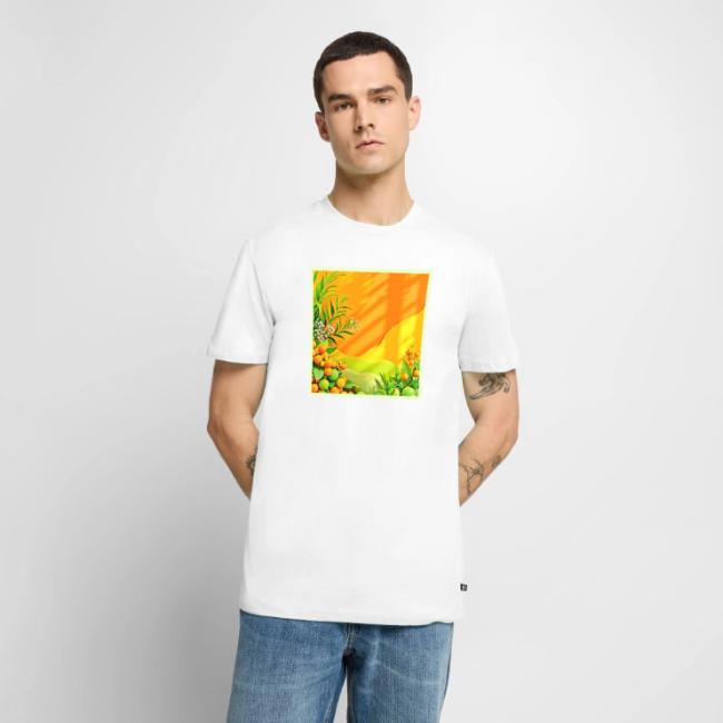 Citrus and Leaves Graphic