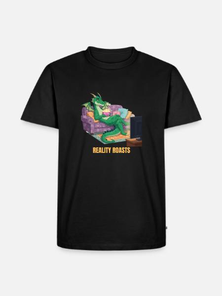 Reality Roasts - Men's Premium T-Shirt - black