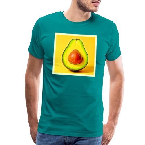 The Beauty of a Healthy Avocado Design - Men's Premium T-Shirt