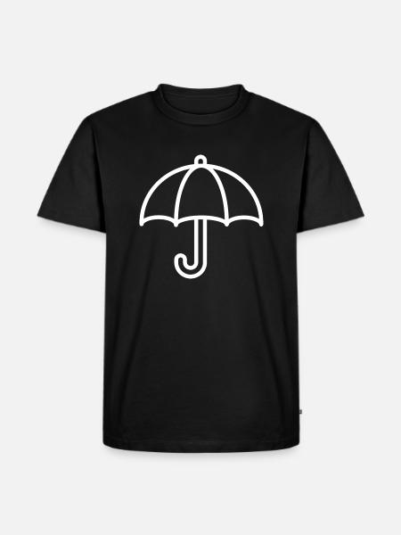 umbrellas - Men's Premium T-Shirt - black