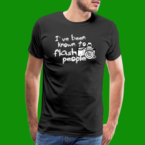 Flash People Photography Gift - Men's Premium T-Shirt