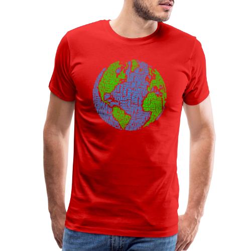 Global PEACE Sphere - Men's Premium T-Shirt