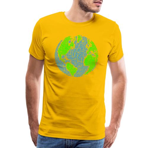 Global PEACE Sphere - Men's Premium T-Shirt