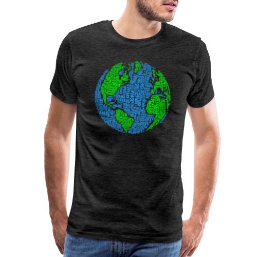Global PEACE Sphere - Men's Premium T-Shirt