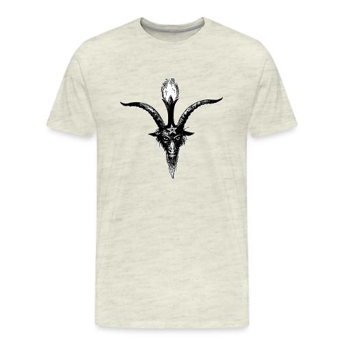 Eliphas Levi's Baphomet Head - Men's Premium T-Shirt