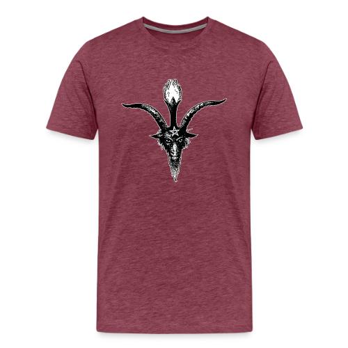 Eliphas Levi's Baphomet Head - Men's Premium T-Shirt