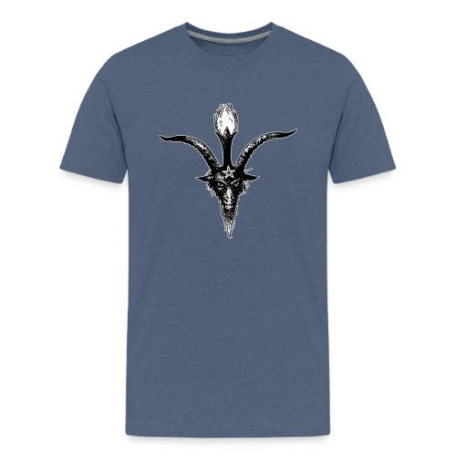 Eliphas Levi's Baphomet Head - Men's Premium T-Shirt