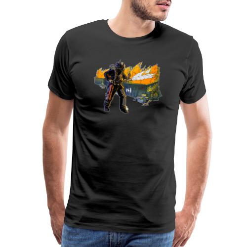 Dumpster Fire - Men's Premium T-Shirt