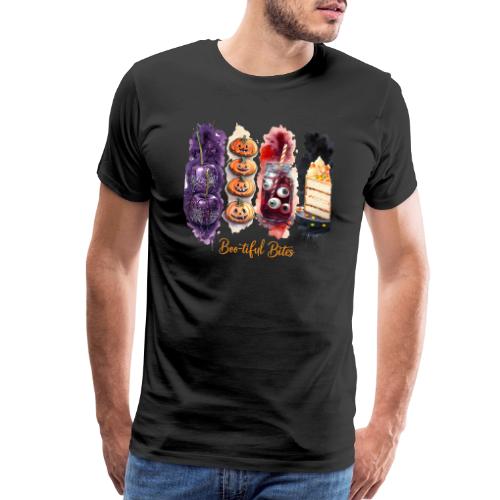 Spooky Cute Halloween Treats Art - Men's Premium T-Shirt