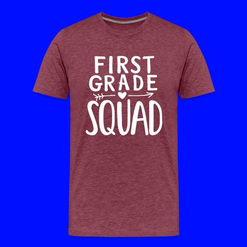 First Grade Squad Teacher Team T-Shirts - Men's Premium T-Shirt