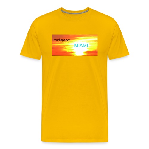 truthspaperMiami - Men's Premium T-Shirt