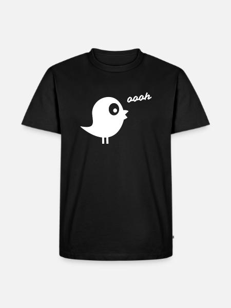 Bird of Awe - Men's Premium T-Shirt - black