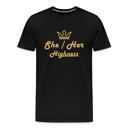 She/Her Preferred Pronouns - Men's Premium T-Shirt