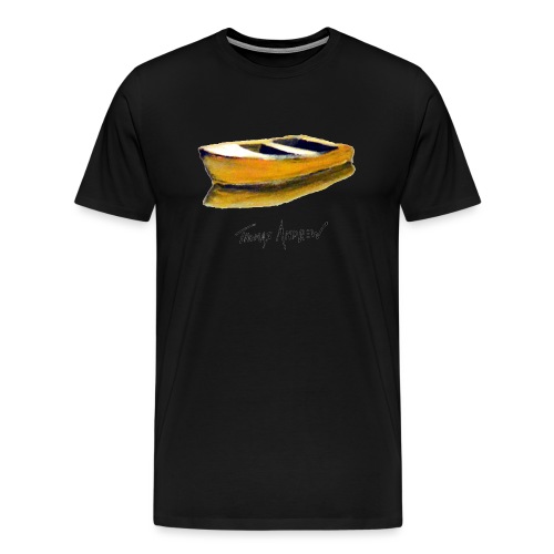 Yellow Boat Tshirt design5 - Men's Premium T-Shirt